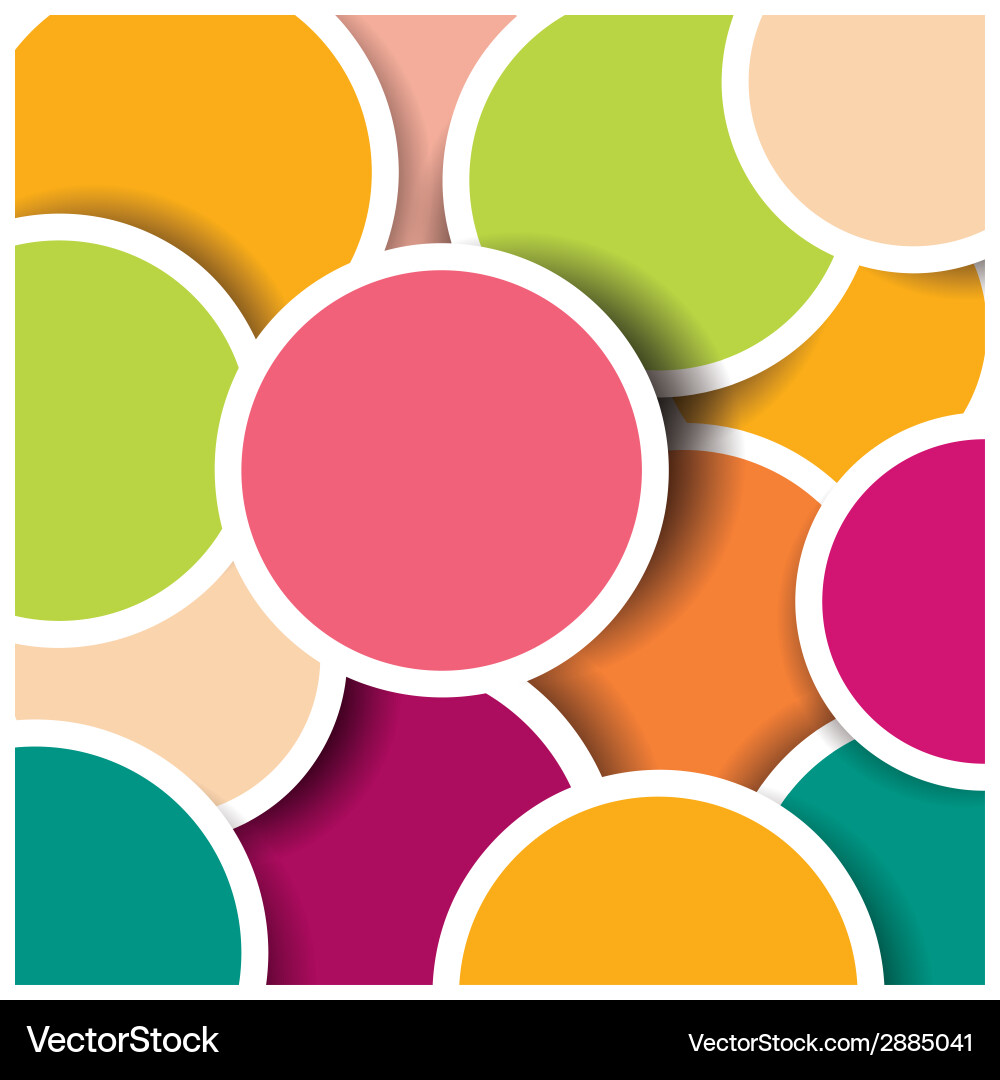 Abstract geometric colorful background pattern Vector Image
