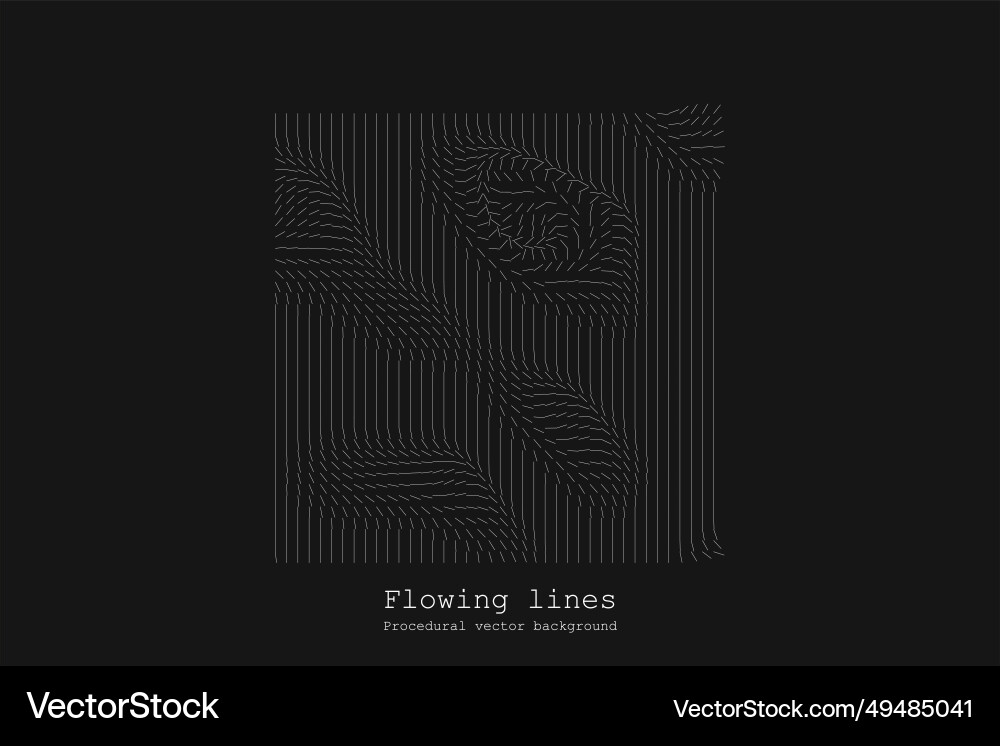 Abstract line matrix pattern noise flow dynamic Abstract line matrix pattern noise flow dynamic Vector Image