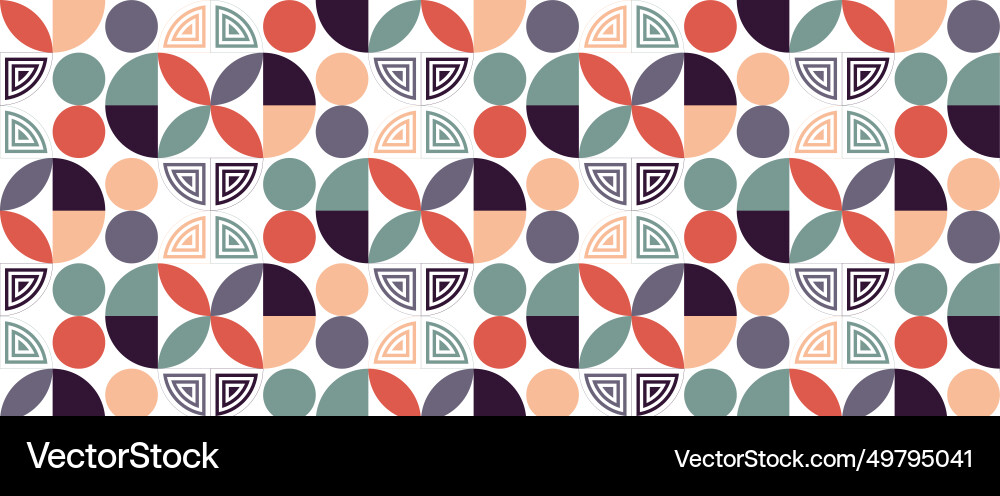 Geometric pattern background with scandinavian Geometric pattern background with scandinavian vector image
