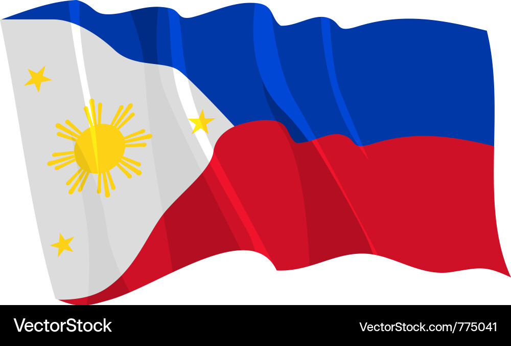 Philippine Flag Vector Image