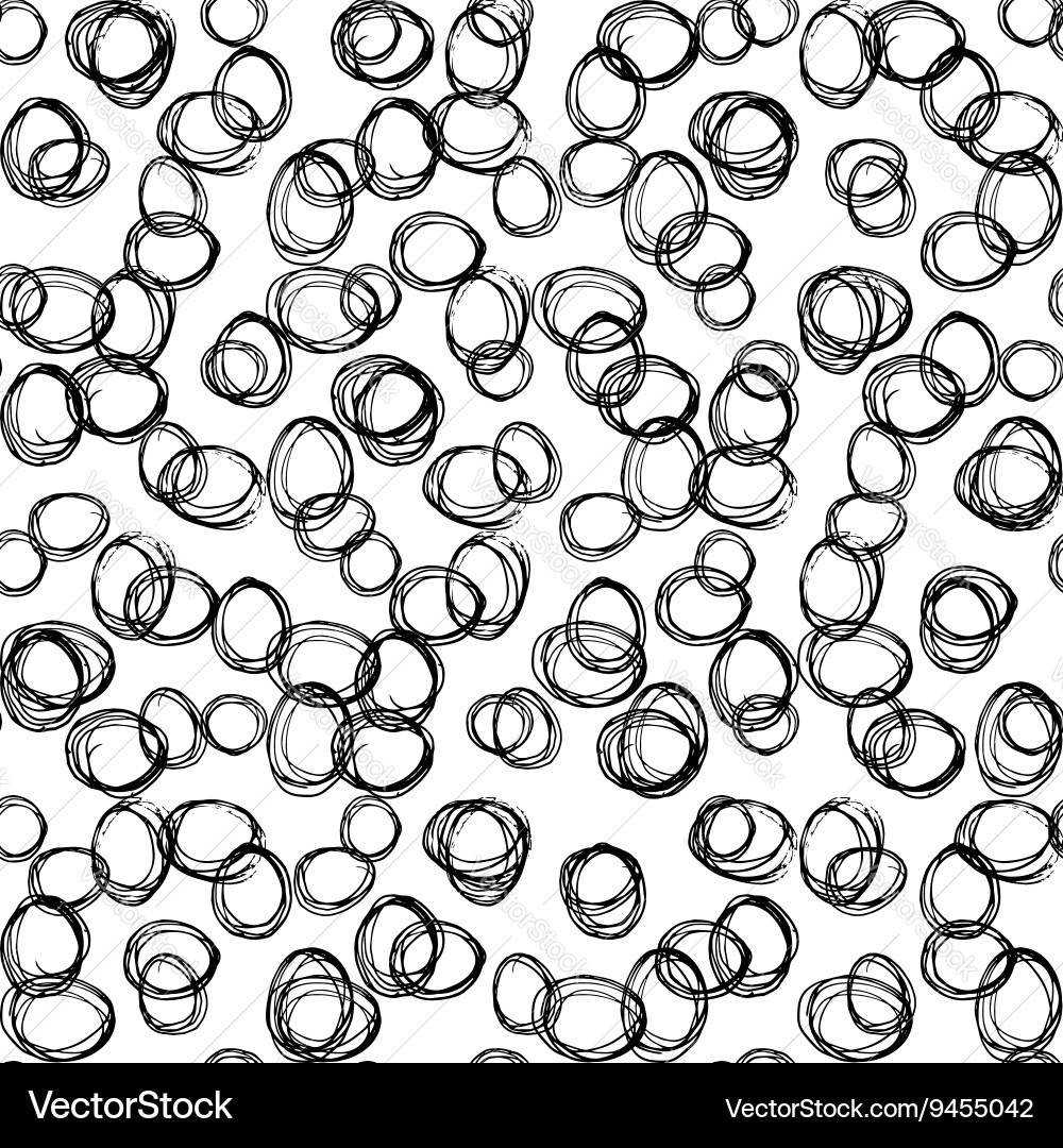 Bubble pattern vector image