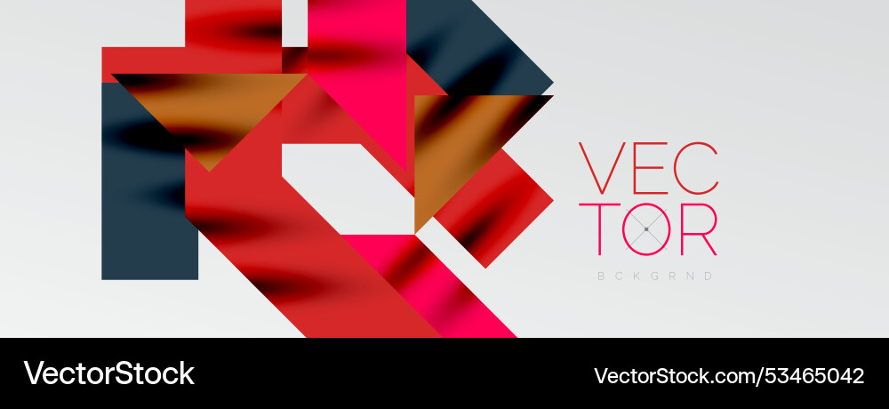 Dynamic lines and triangles Dynamic lines and triangles vector image
