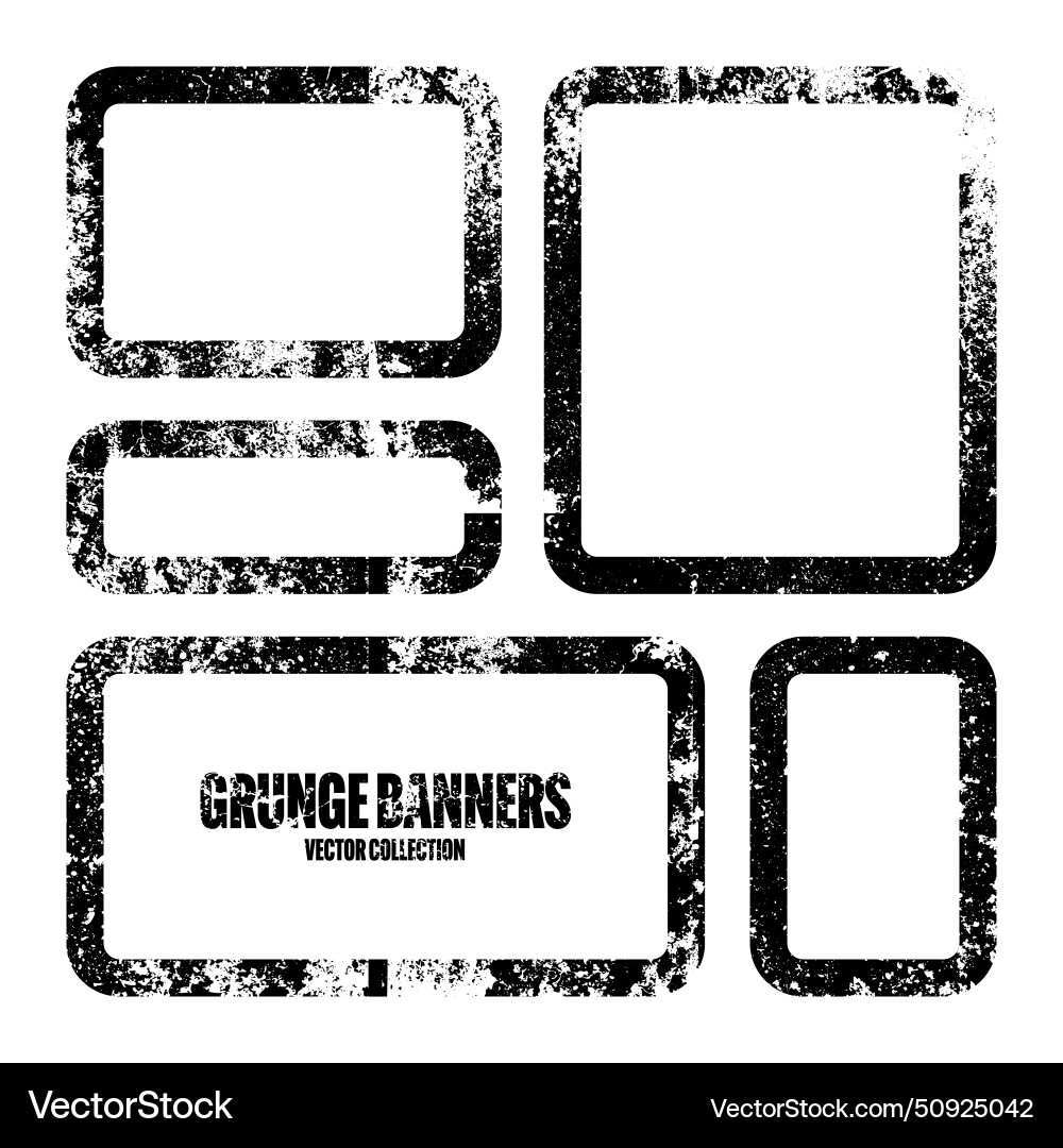 Grunge quadratische Rahmen Banner mit Flecken Grunge quadratische Rahmen Banner mit Flecken vektorbild
