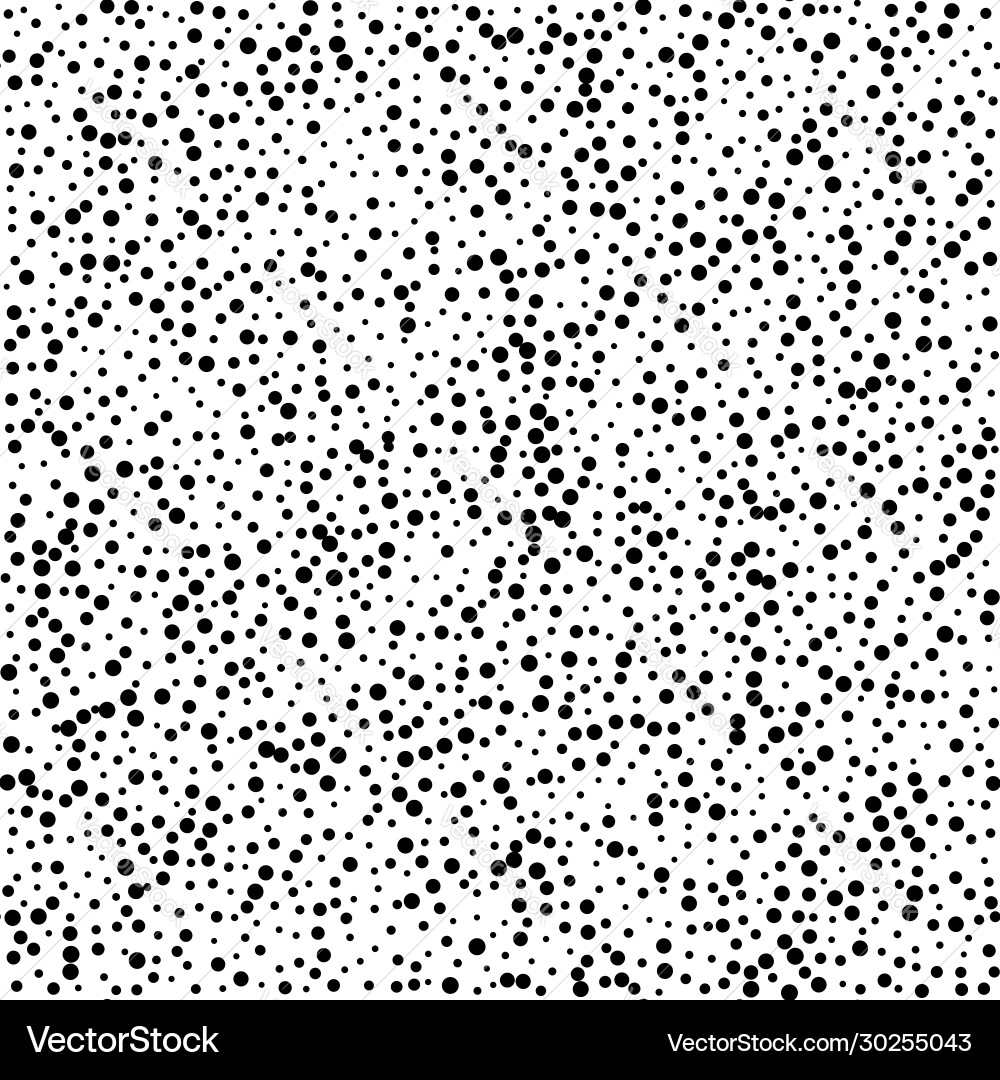 Circle seamless pattern with dotted halftone Circle seamless pattern with dotted halftone vector image
