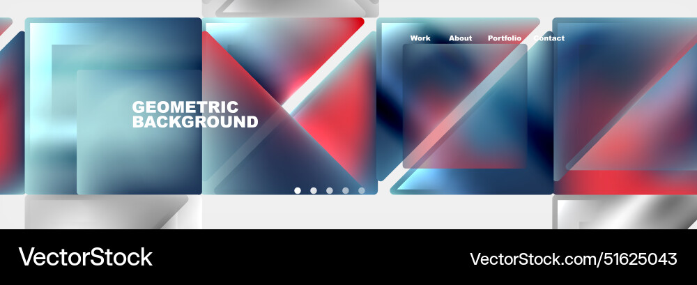Gradient triangles composition with bright fluid Gradient triangles composition with bright fluid Vector Image