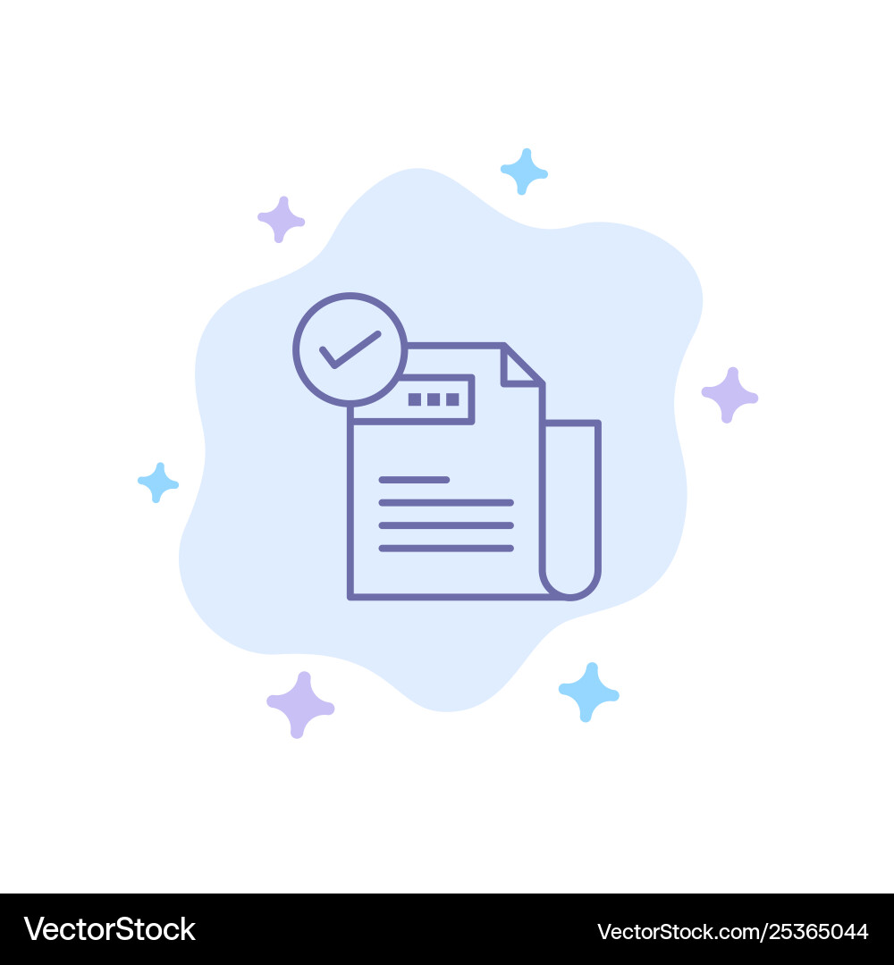 Check checklist feature featured features blue Check checklist feature featured features blue Vector Image