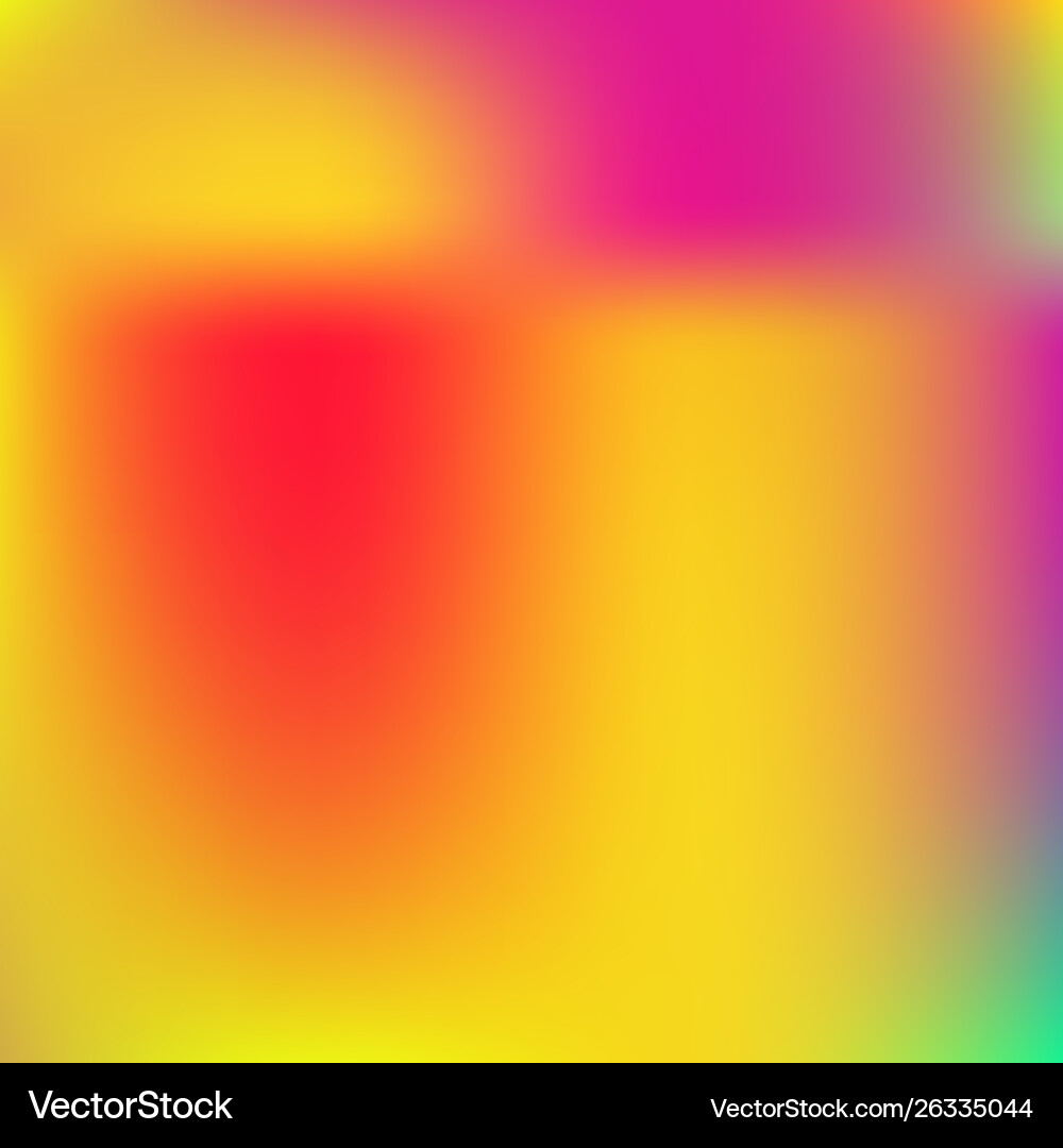 Gradient mesh painted in different colors vector image