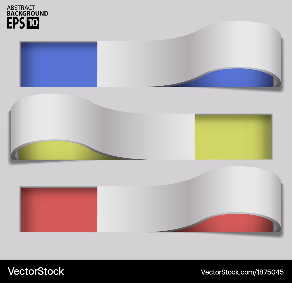 3d twisted frames abstract background Vector Image