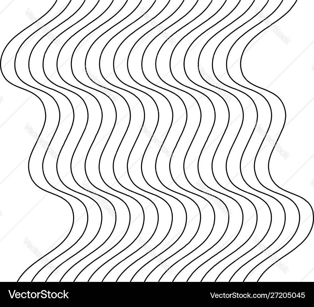Abstract wavy waving zigzag lines element Abstract wavy waving zigzag lines element vector image