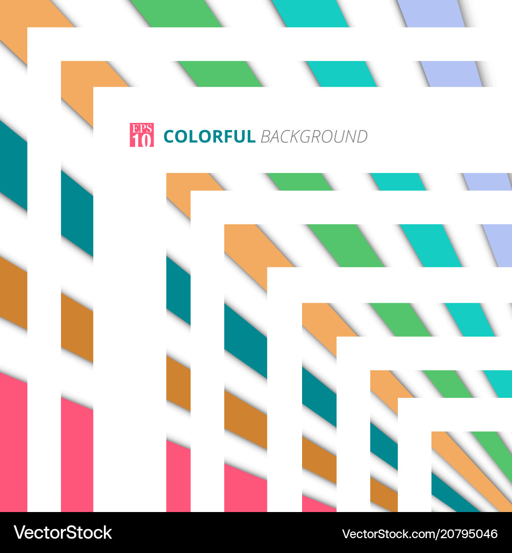 Abstract colorful straight lines pattern Abstract colorful straight lines pattern Vector Image
