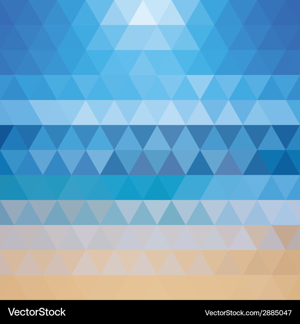 Abstract geometric colorful background pattern vector image