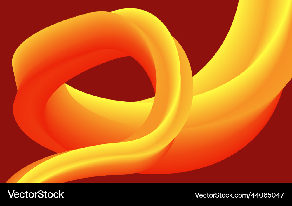 Abstract wave design element Vector Image