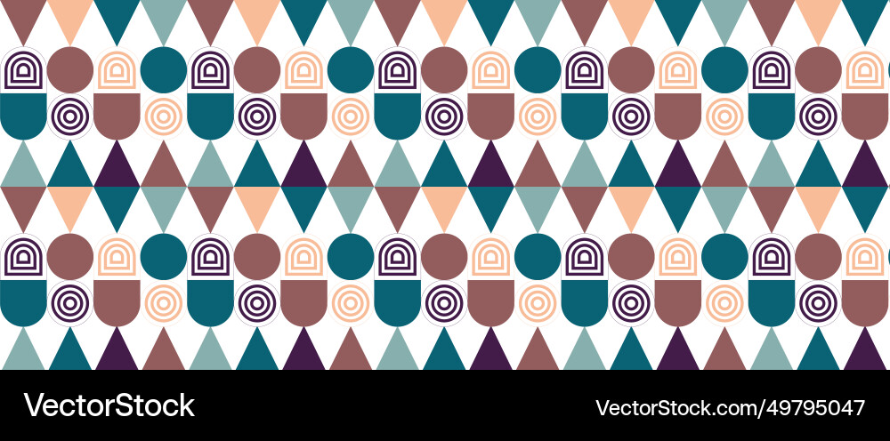 Geometric pattern background with scandinavian Geometric pattern background with scandinavian vector image