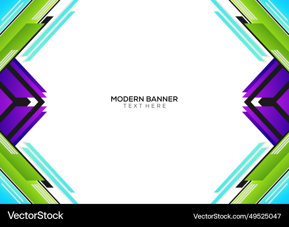 Gradient abstract background with modern shapes Vector Image