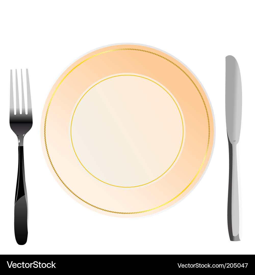 Silverware Set Vector Image