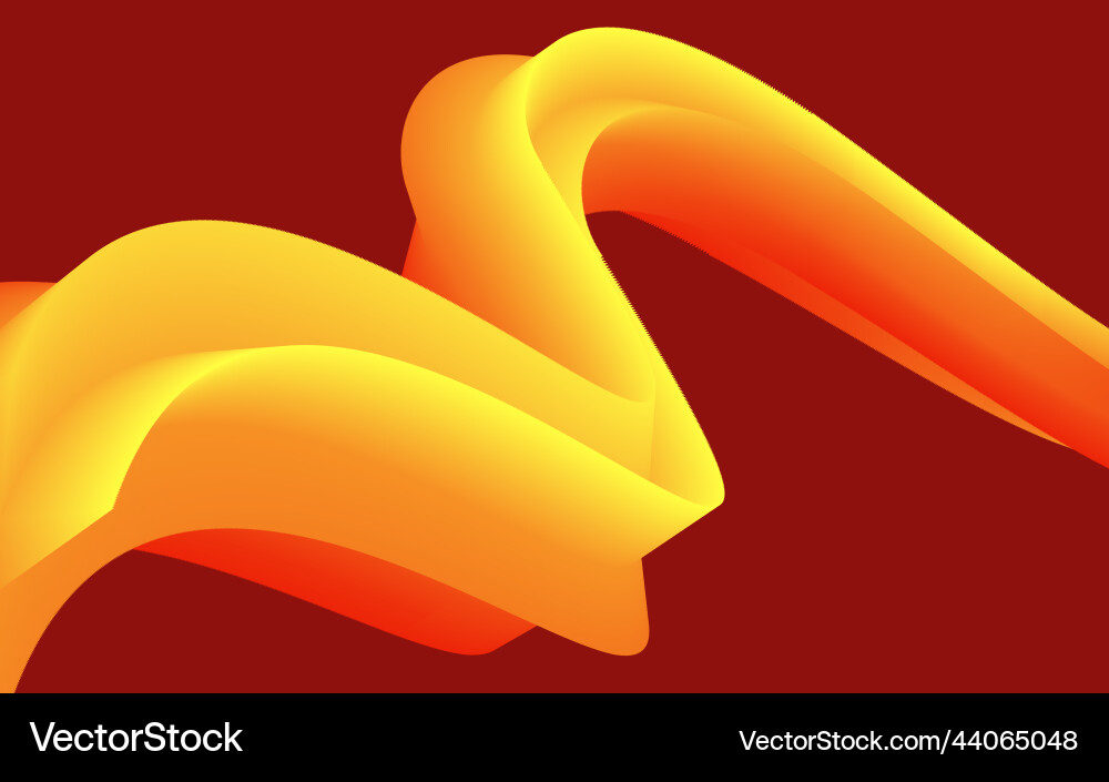 Abstract wave design element Vector Image