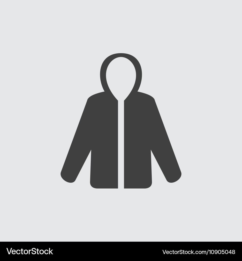 Coat icon Royalty Free Vector Image - VectorStock