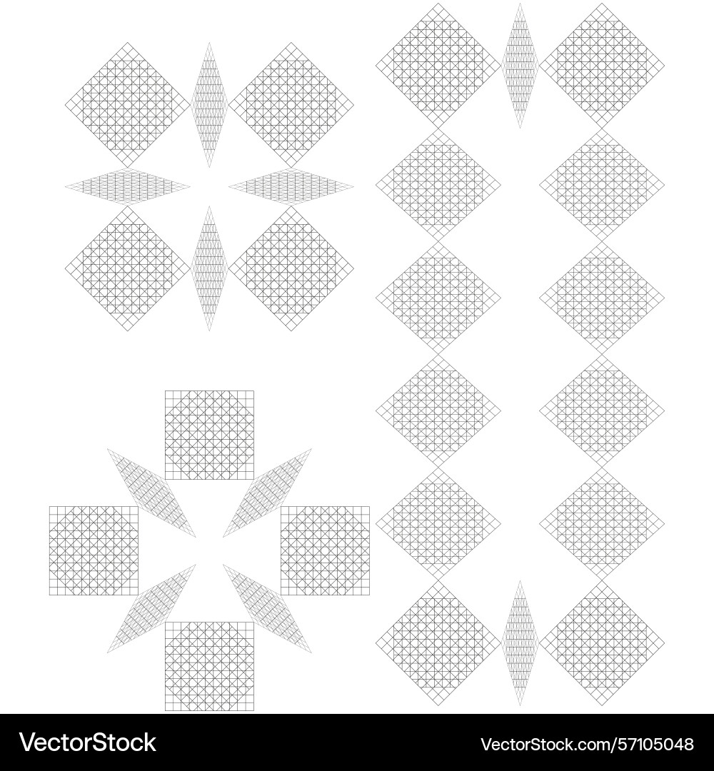Light floral pattern soft symmetric motif subtle vector image