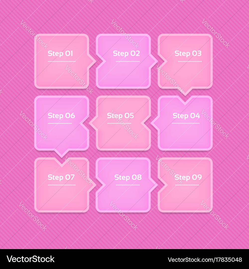 Progress background template for diagram graph Vector Image