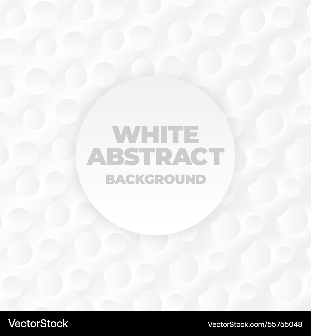White background with abstract style vector image