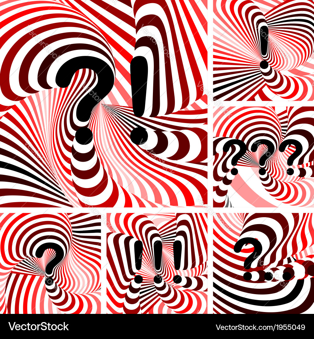 Design punctuation marks set Vector Image