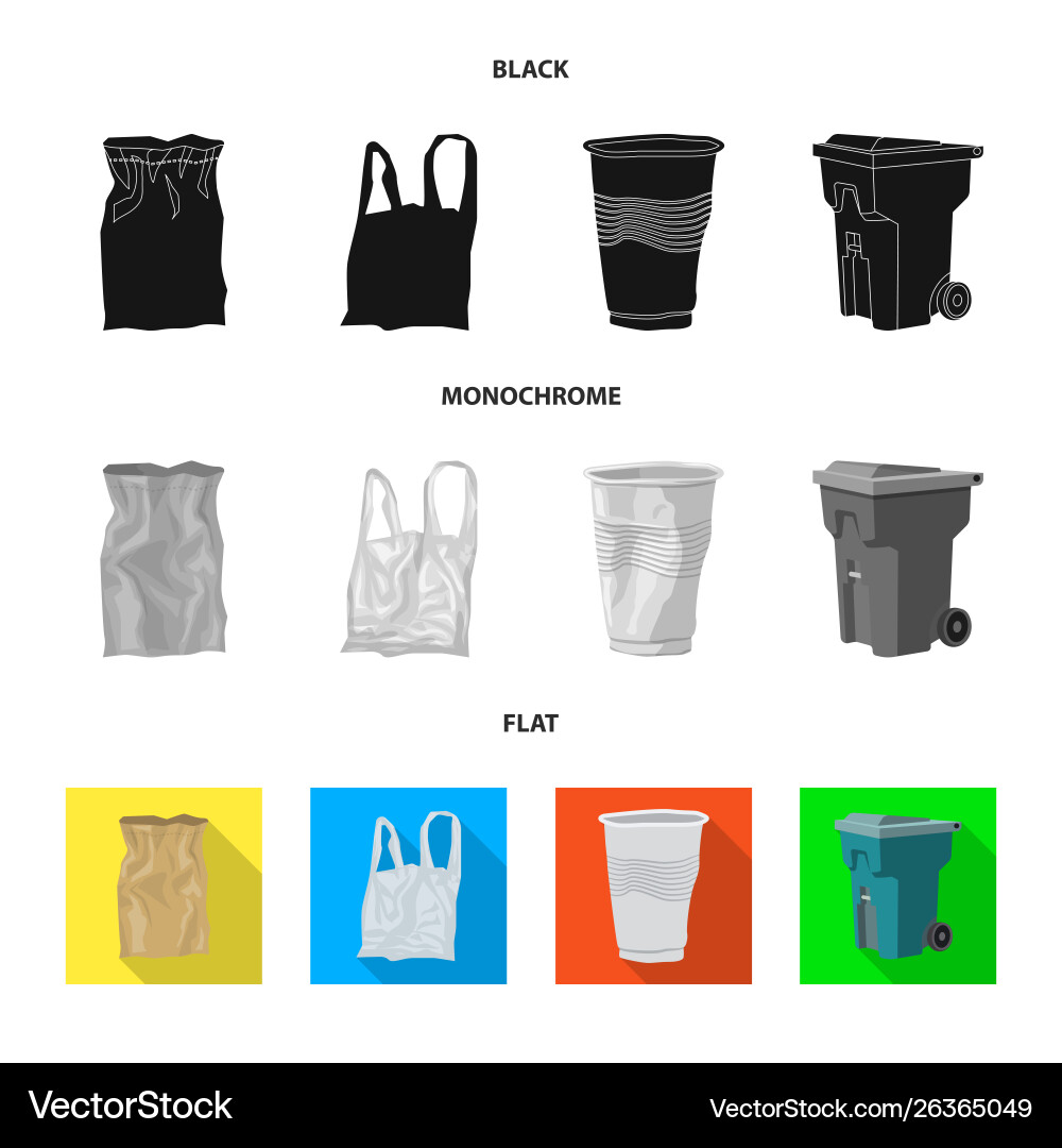 Dump and sort symbol set vector image