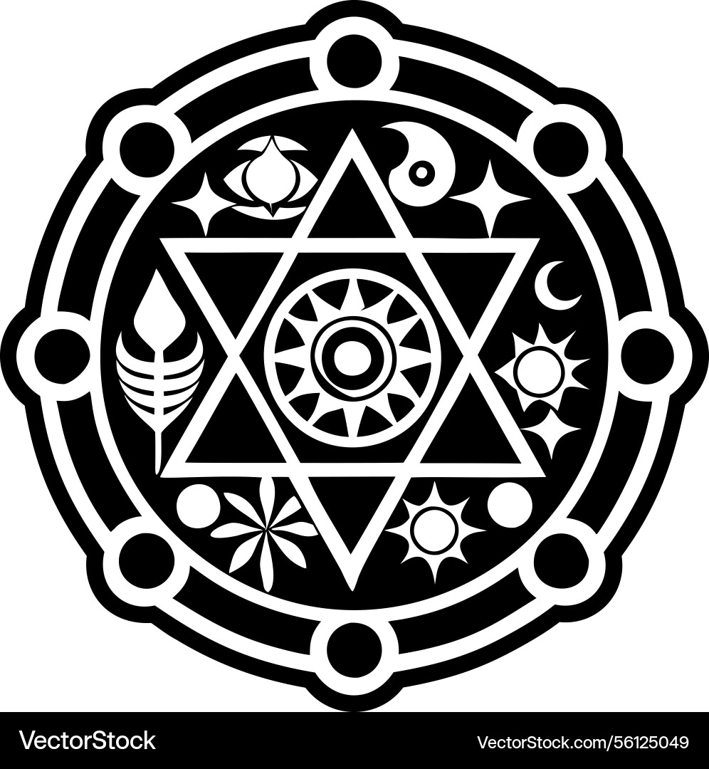 Glyph Stil indische Kultur Icons vektorbild