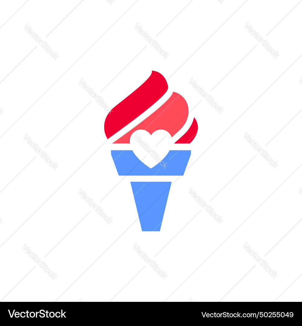Love icon or valentines day holiday sign designed Love icon or valentines day holiday sign designed vector image