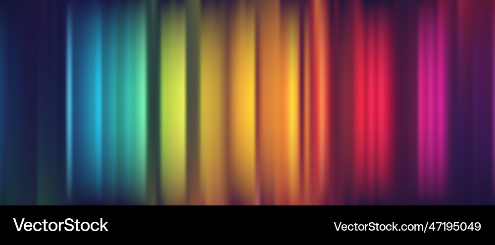 Rainbow Gradient Abstract Background vector image