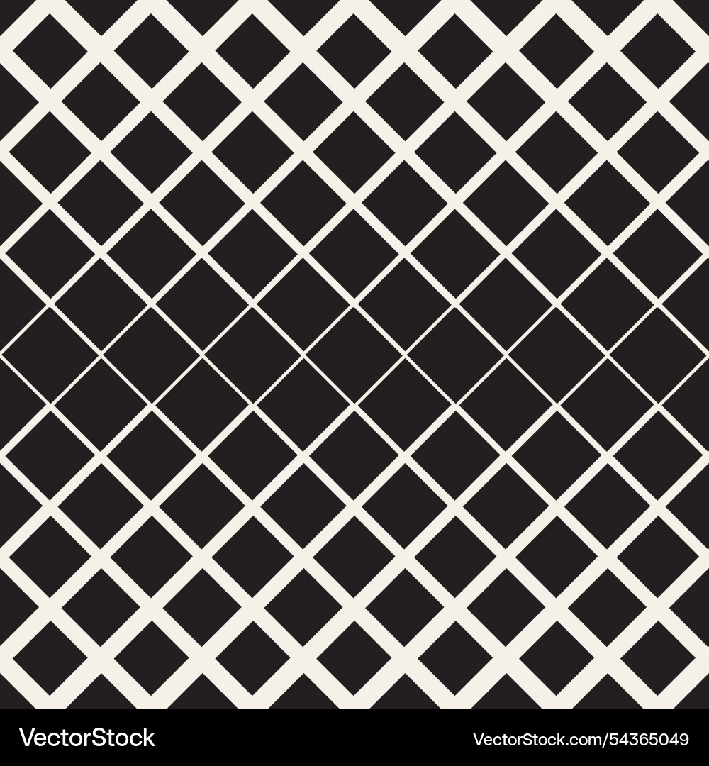 Seamless pattern repeating geometric elements vector image