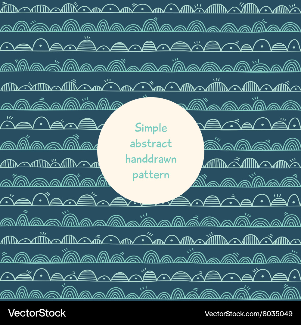 Simple abstract seamless pattern Vector Image