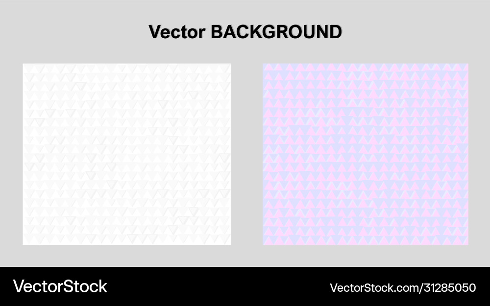Two backgrounds consisting triangular Two backgrounds consisting triangular vector image