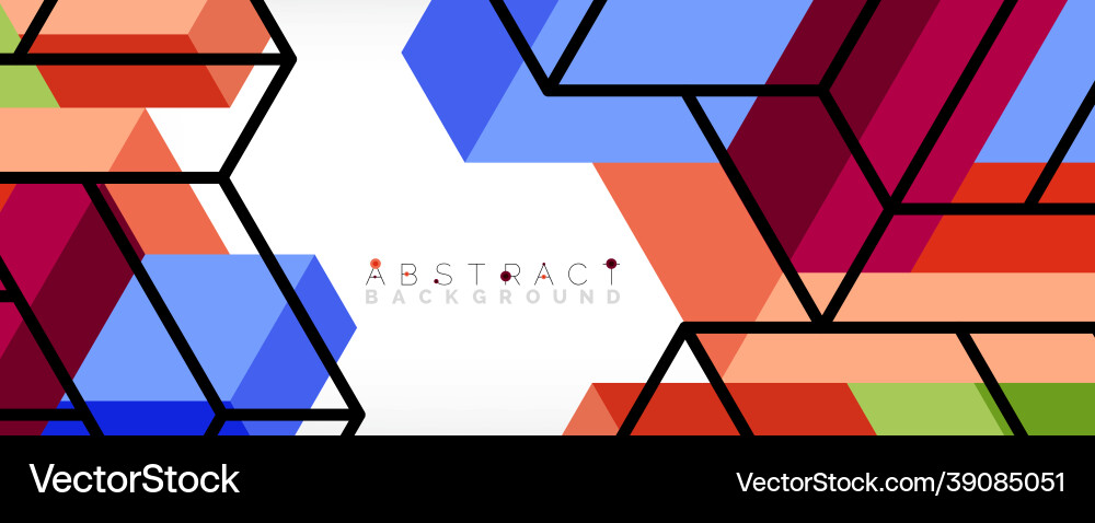 Abstract background 3d cubes cubic elements Abstract background 3d cubes cubic elements vector image