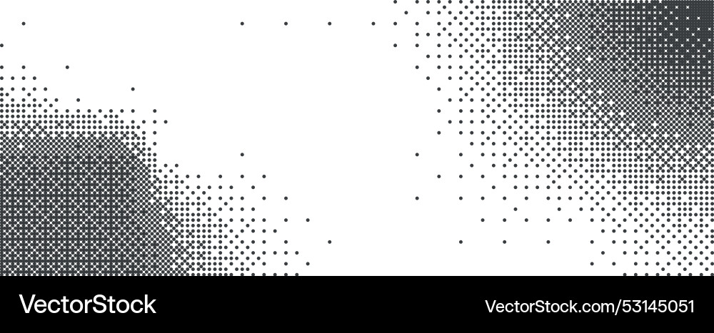 Pixelated bitmap abstract background black Pixelated bitmap abstract background black vector image