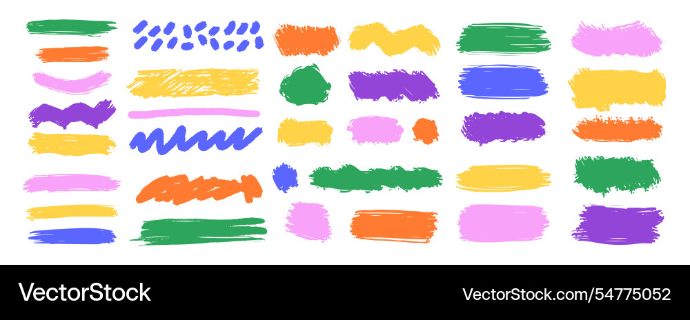Brush Farbe Hintergrundrahmen Box Farbe Schlaganfall Brush Farbe Hintergrundrahmen Box Farbe Schlaganfall vektorbild