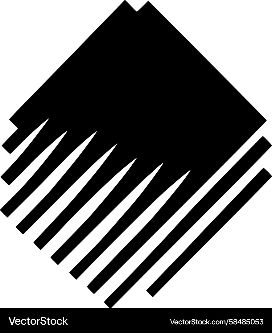 Diagonal Ascent Pattern Vector Image