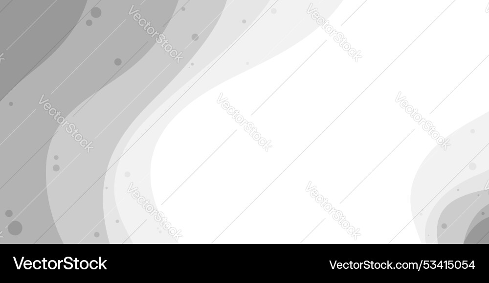 Abstract white background with gray dynamic curve vector image
