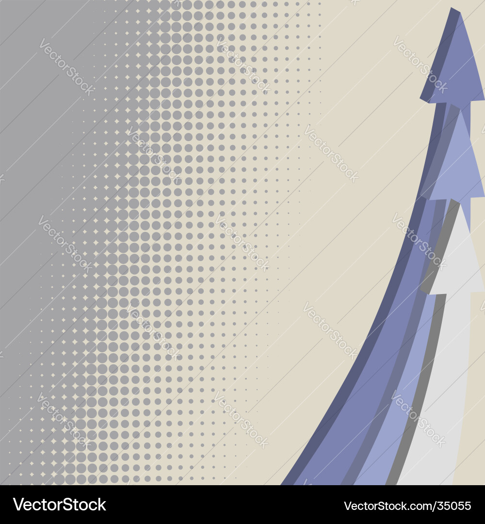 Dynamic Arrow Abstract Background vector image