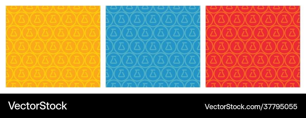 Lab seamless pattern collection Lab seamless pattern collection Vector Image