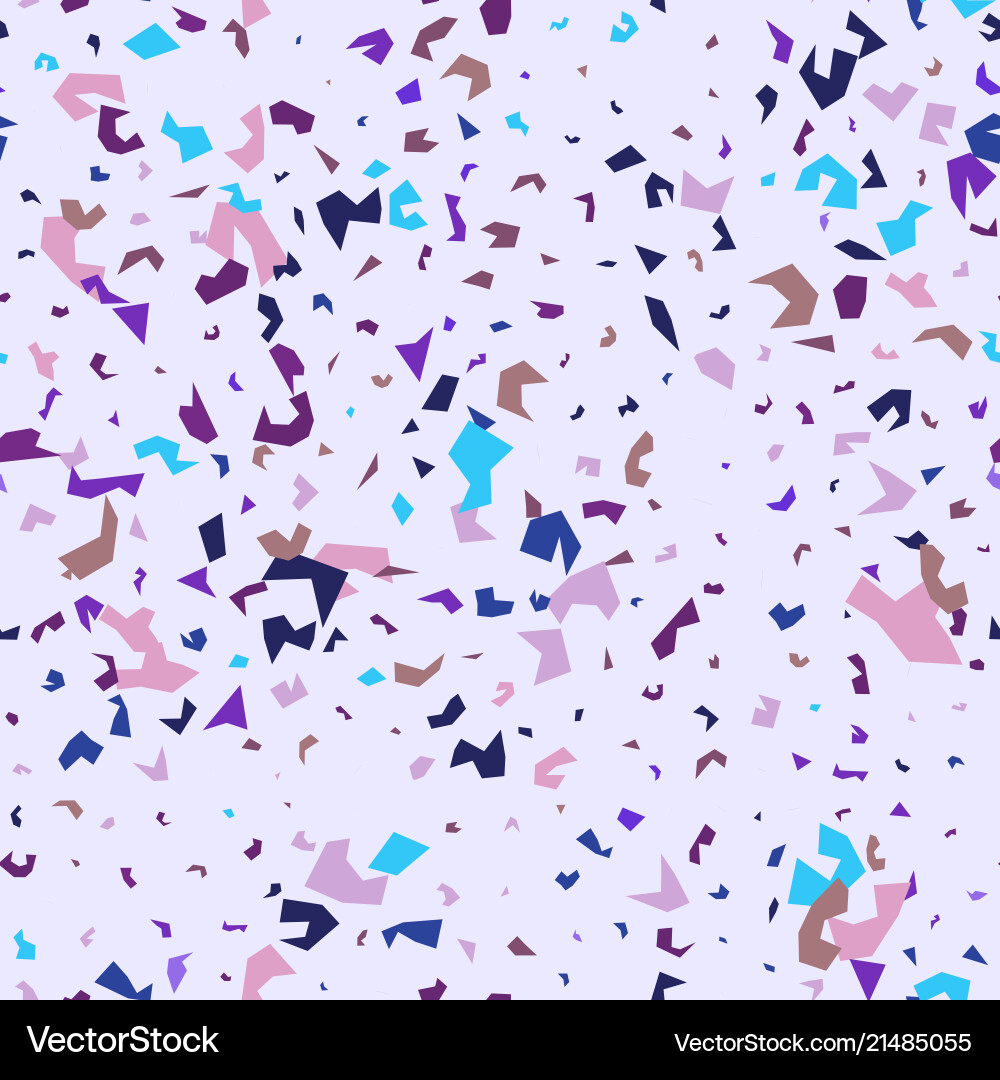 Terrazzo seamless pattern background Terrazzo seamless pattern background vector image