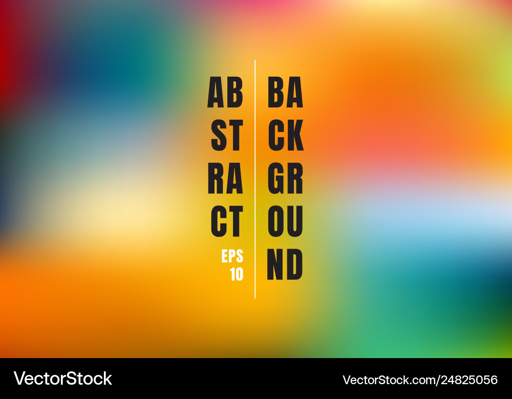 Abstract Colorful Gradient Mesh vector image