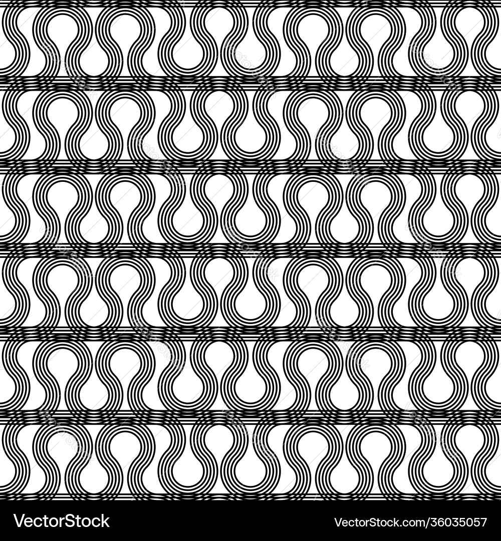 Design seamless zigzag decorative pattern Vector Image