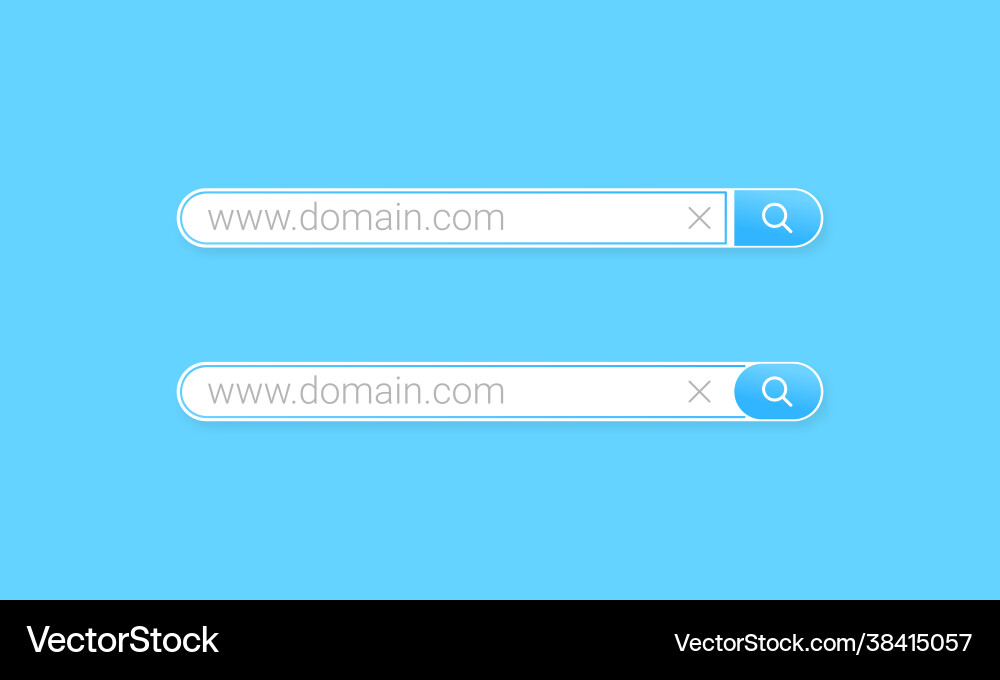 Soft ui search bar element design Soft ui search bar element design Vektorbild