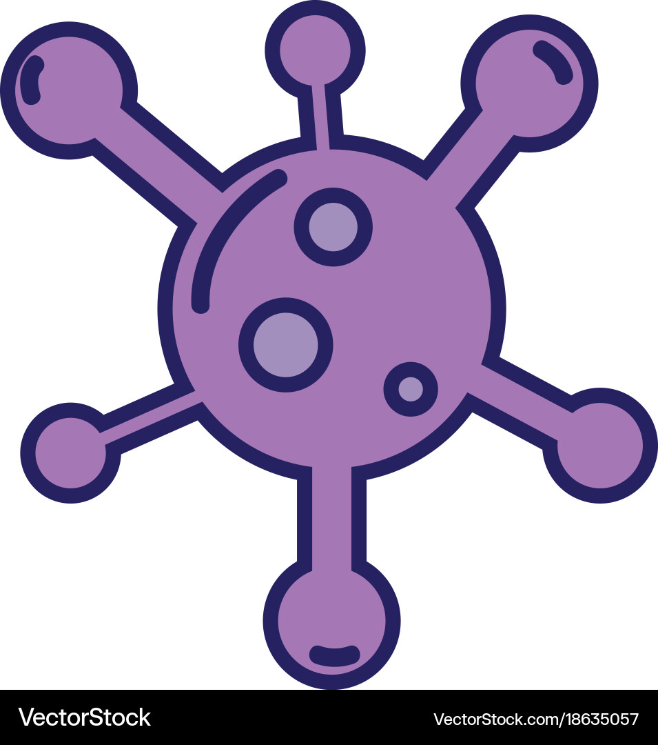 Web digital virus computer technology Vector Image