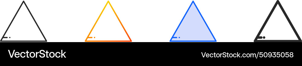 Bleach iconthin linear gradient blue stroke Vector Image