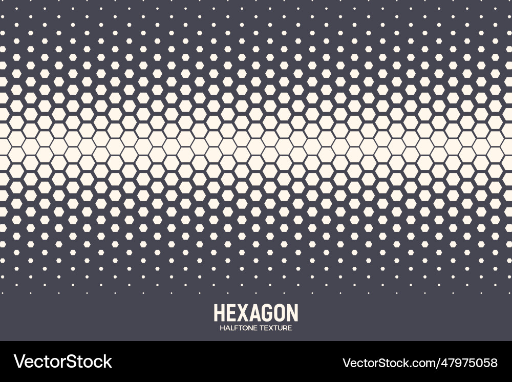 Geometric hexagonal halftone texture abstract Geometric hexagonal halftone texture abstract vector image