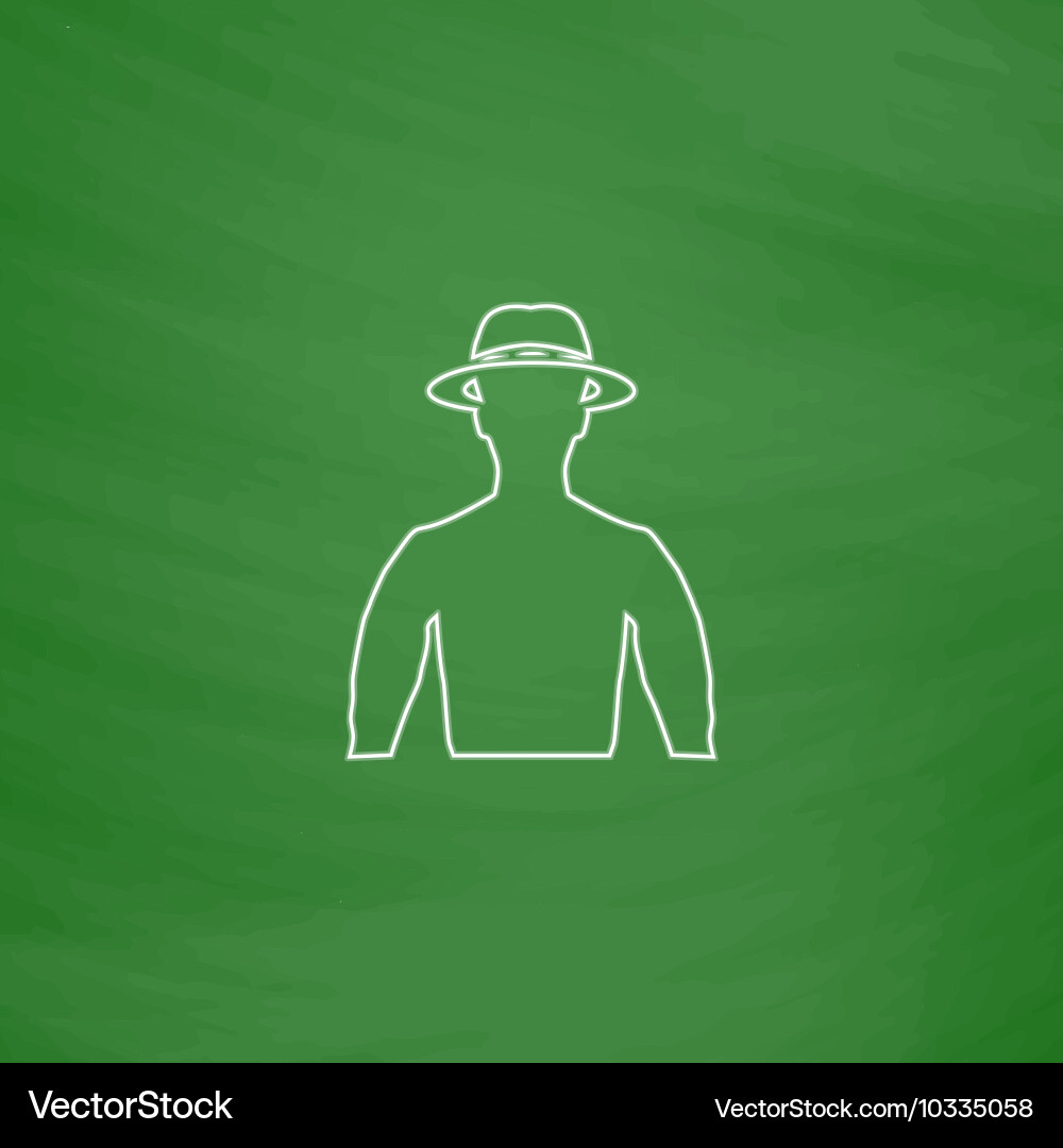 Macho computer symbol Macho computer symbol Vector Image