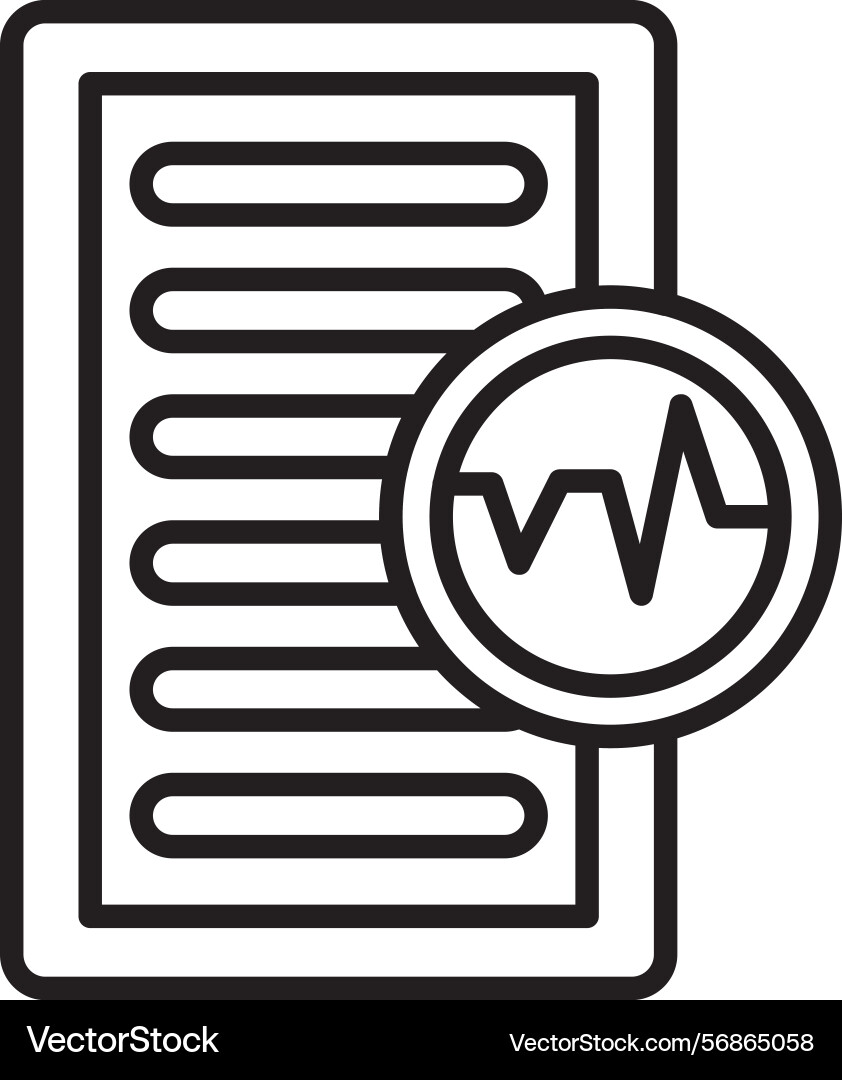Session timeout icon vector image