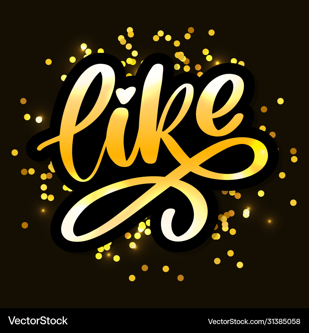 Trendy like letter great design for any purposes Trendy like letter great design for any purposes vector image