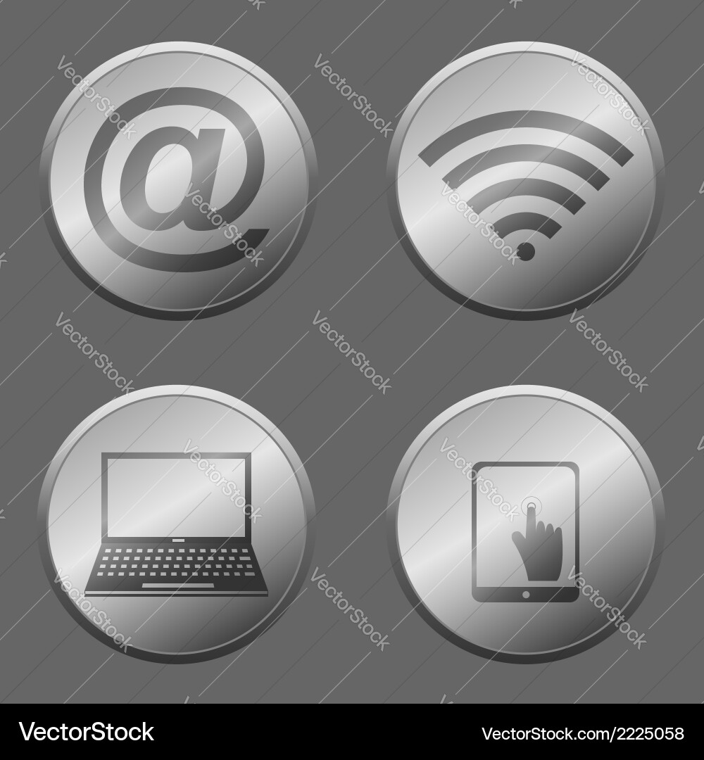 Web icon set Vector Image